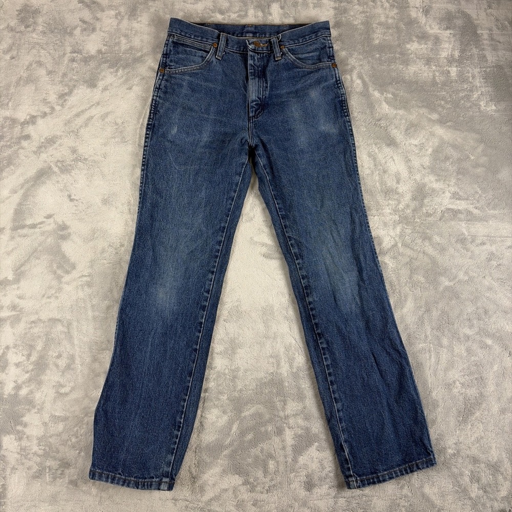 Wrangler 936PWD Jeans Men's 29x30 Blue Denim Cowboy Cut Fit cowboy cut